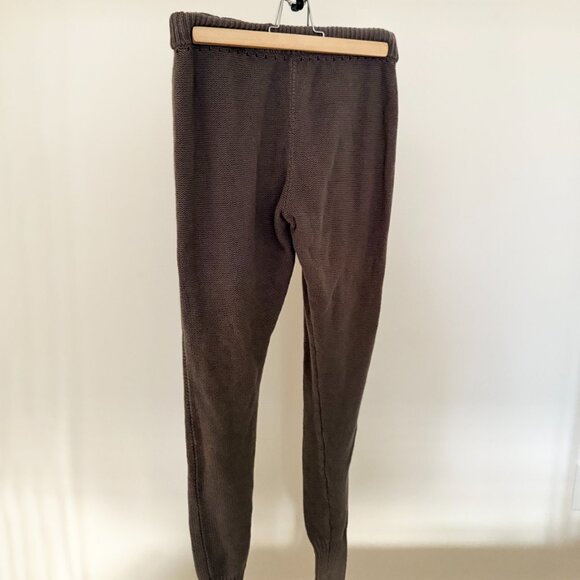 T Alexander Wang Cotton Knit Sweats Greyish/Brown - Picture 3 of 5